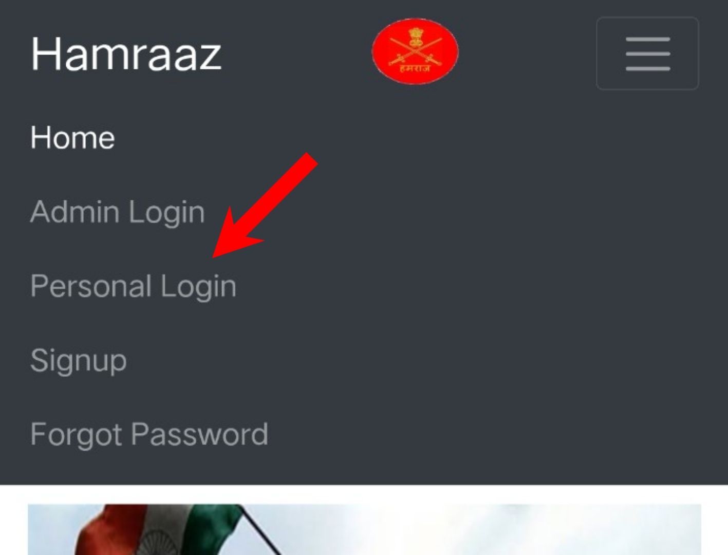 Hamraaz Form 16 Download Process Step 1
